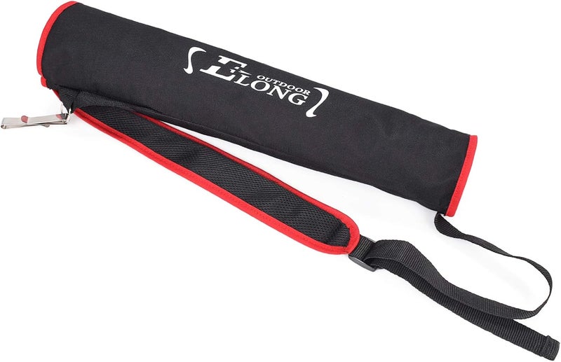 Yls Archery Hip and Back Quiver for Arrows - Black Arrow Quiver for Kids and Adults - Adjustable Arrow Holder with a Padded Strap and Belt Clip - Archery Accessories for Field and Practice - Image 5